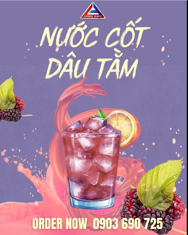 Nước cốt Dâu Tằm Linh Anh